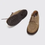 Easymoc Shoes Size 12 Rambler 3-Eye Moc Brown Rawhide Leather Limited Edition - Image 3