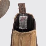 Red Wing Weekender Chelsea Boots Size 12 Olive Mohave Brown Suede Made in U.S.A. - Image 4