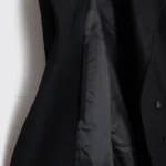 Theory Coat Size L Men Dark Navy Wool Cashmere Blend Frank Apollo Peacoat - Image 4