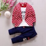 Boys Suits Outfits For Weddings Fashion Kids Prom Party Clothes Coat Children Clothing Sets Boy gentleman Costume Wear 1 year - Image 5