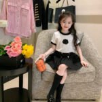 Summer Girls Dress Chic Style Fashion Sweet Princess Dress 2Pcs Toddler Infant Baby Birthday Wedding Party Clothes Kids Outfits - Image 5