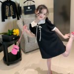 Summer Girls Dress Chic Style Fashion Sweet Princess Dress 2Pcs Toddler Infant Baby Birthday Wedding Party Clothes Kids Outfits