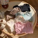 Baby Girls Long Sleeve T-shirt Kids Bowknot Tops Tees Toddler Bottoming Pullover Autumn Children's Clothing Casual - Image 3