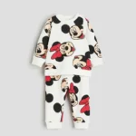 2-piece autumn girls' clothing set - Minnie cartoon long-sleeved top + pants - Children's girls' clothing - Spring children's wear - Image 4