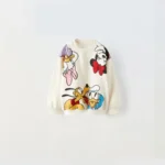 2-piece autumn girls' clothing set - Minnie cartoon long-sleeved top + pants - Children's girls' clothing - Spring children's wear - Image 3