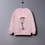 Minnie Mouse Print Girls Hoodie Long Sleeve Tops O-neck Loose Casual Sweatshirt Cartoon Fashion Children's Clothes Autumn 1-6Y - Image 2