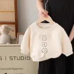 Autumn Girl Clothes Cartoon Cute Kids Sweatshirt Long Sleeve Tops Popular Design Children's Wear Hoodie Crewneck Pullover 6m-6y - Image 2