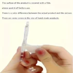 1pc Cute Mini Snowman Ornament – Lightweight Acrylic Pendant with Chains, For Christmas Party, Christmas Decoration, Home Decor - Image 4