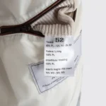 Manto Jacket Size EU52 Beige Corduroy Wool Cashmere Blend Knit Made in Italy