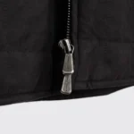 Loro Piana Quilted Vest 3XL Men Black Full Zip Storm System Mid Weight Luxury - Image 6