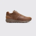 Viberg Sneakers UK6.5 Brown Camel Oiled Leather Bison Suede Limited Edition 1003 - Image 5
