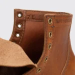 White's Boots Size 7 Caramel Brown Oiled Shoulder Leather C.F. Stead 6′′ Military - Image 2