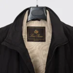 Loro Piana Quilted Vest 3XL Men Black Full Zip Storm System Mid Weight Luxury - Image 7