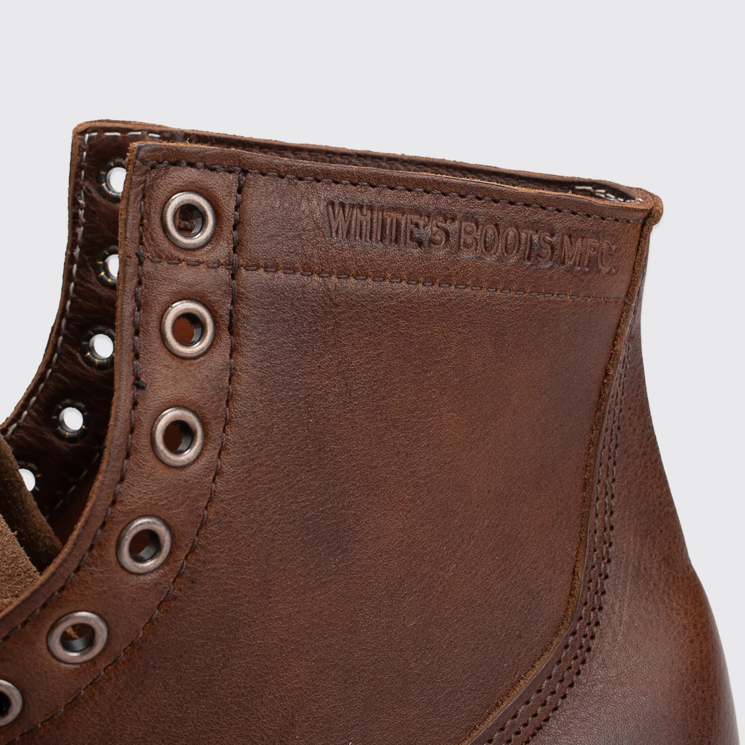 491c224b-65f4-5d38-8ec4-cea1526277d7.jpg.webp White's Boots Size 12 E Urban Brown Buckingham Leather Dainite Sole Ltd Edition - Image 1