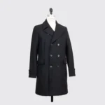 Theory Coat Size L Men Dark Navy Wool Cashmere Blend Frank Apollo Peacoat - Image 8