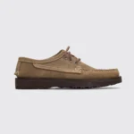 Easymoc Shoes Size 12 Rambler 3-Eye Moc Brown Rawhide Leather Limited Edition - Image 2