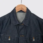 A.P.C. Jacket Men Size M Dark Indigo Blue Cotton Heavyweight Denim w/ Pockets