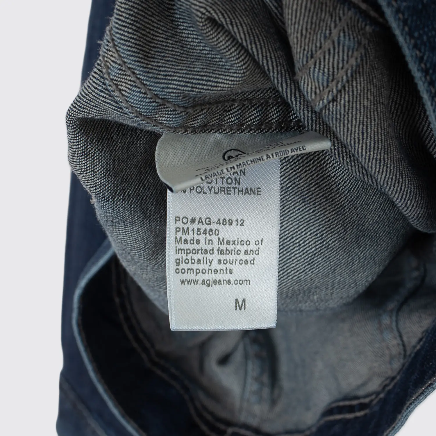 588fd21a-e633-5877-a5ff-983a817c49a5.jpg.webp AG Adriano Goldschmied Jacket Size M Dart Granger Cotton Denim Blend Stretch - Image 1