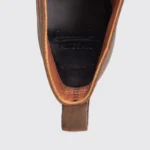 White's Chukka Boots Size 8.5 Dark Brown Snuff Waxed Kudu Leather Ltd Edition - Image 6