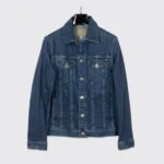 AG Adriano Goldschmied Jacket Size M Dart Granger Cotton Denim Blend Stretch - Image 3