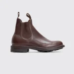 Viberg Chelsea Boot Size UK11 Dark Brown Cigar Vocalou Leather Ridgeway Sole - Image 5