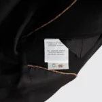 Ermenegildo Zegna Car Coat Size EU50 Men Solid Black Cashmere Made in Italy