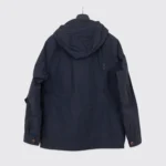 Polo Ralph Lauren Jacket Size S Gorham Utility Anorak Navy Blue Cotton Blend - Image 3