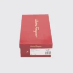 Salvatore Ferragamo Casual Loafer 12 D Brown Leather Rubber Sole Made in Italy - Image 3