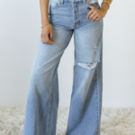 Nectar Premium Denim: The Olivine Wide Leg Jeans