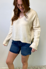 Knit Crop Sweater - Image 4