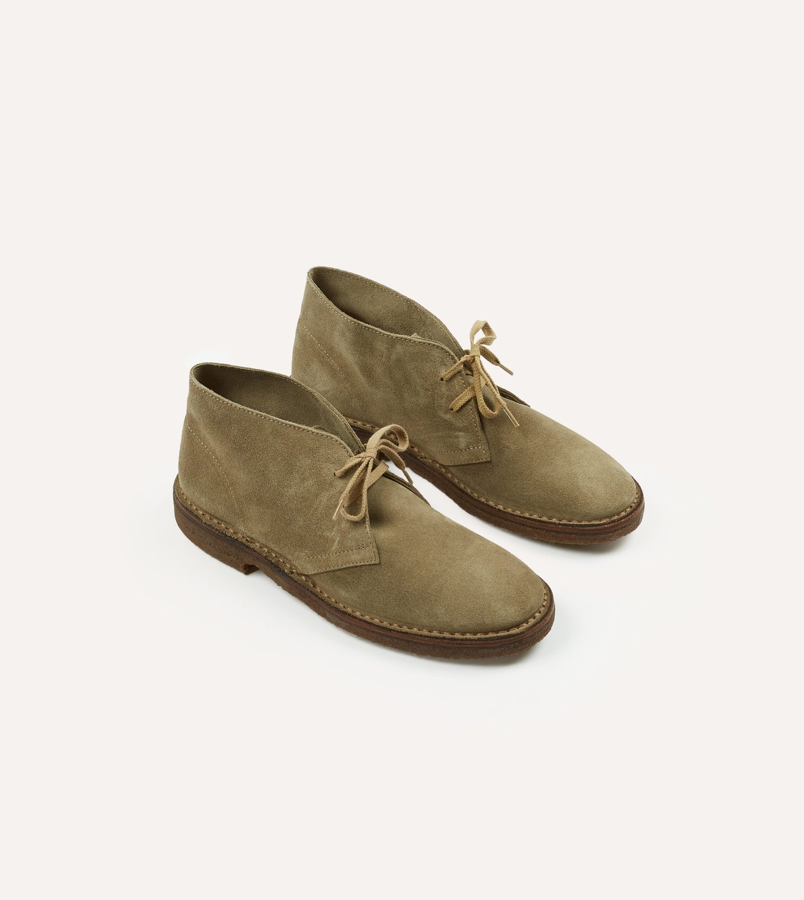 DR1AF318053-01300-1.jpg Clifford Desert Boot Sand Suede - Image 1
