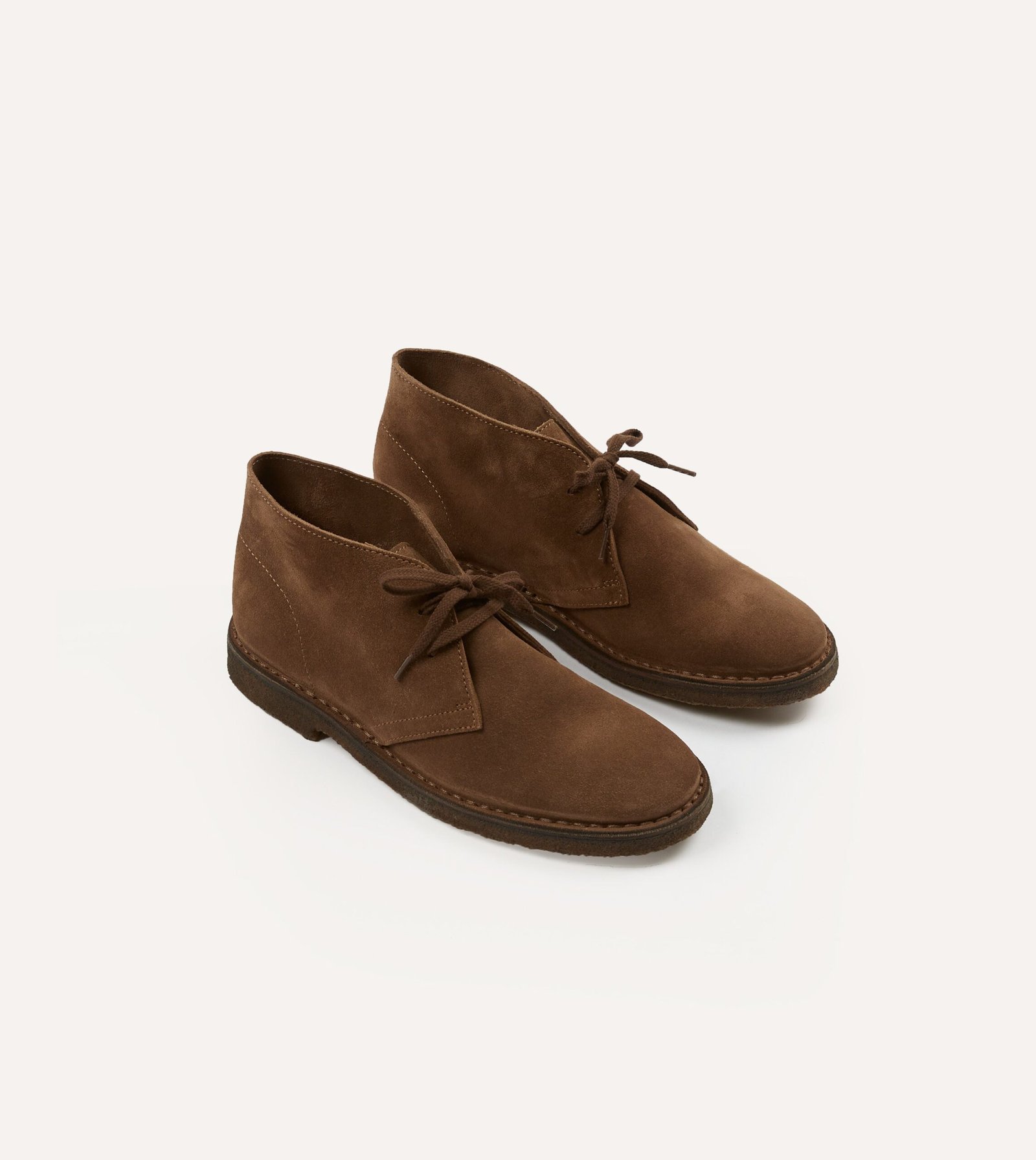 DR1AF318053-03300-1.jpg Clifford Desert Boot Tobacco Suede - Image 1