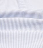 Light Blue Ticking Stripe Cotton Oxford Cloth Button-Down Shirt - Image 2
