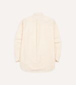 Yellow Ticking Stripe Cotton Oxford Cloth Button-Down Shirt - Image 5