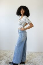 Nectar Premium Denim: The Olivine Wide Leg Jeans - Image 3