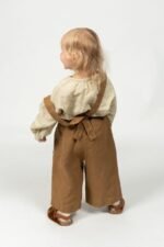 Warm Culotte Pants Leonie with Removable Suspenders - Image 4