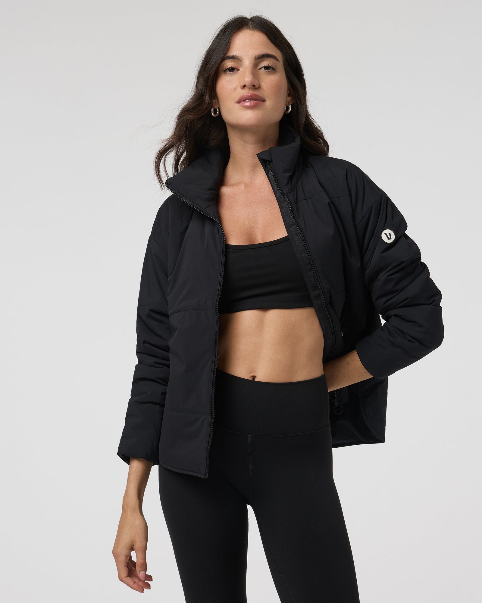 VW532BLK_FA23_W_ECOMM_jackets_CREATIVE_14_cd9ddfdb-7844-4899-9841-7cba08eb2a2a.jpg Canyon Insulated Jacket - Image 1