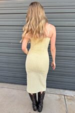 Pucker Midi Dress - Image 3