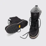 Band of Outsiders x Sperry Moccasin Boots Size 10.5 Men Black Canvas Vibram - Image 5