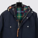 Polo Ralph Lauren Jacket Size S Gorham Utility Anorak Navy Blue Cotton Blend - Image 2