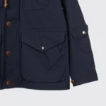 Polo Ralph Lauren Jacket Size S Gorham Utility Anorak Navy Blue Cotton Blend - Image 4