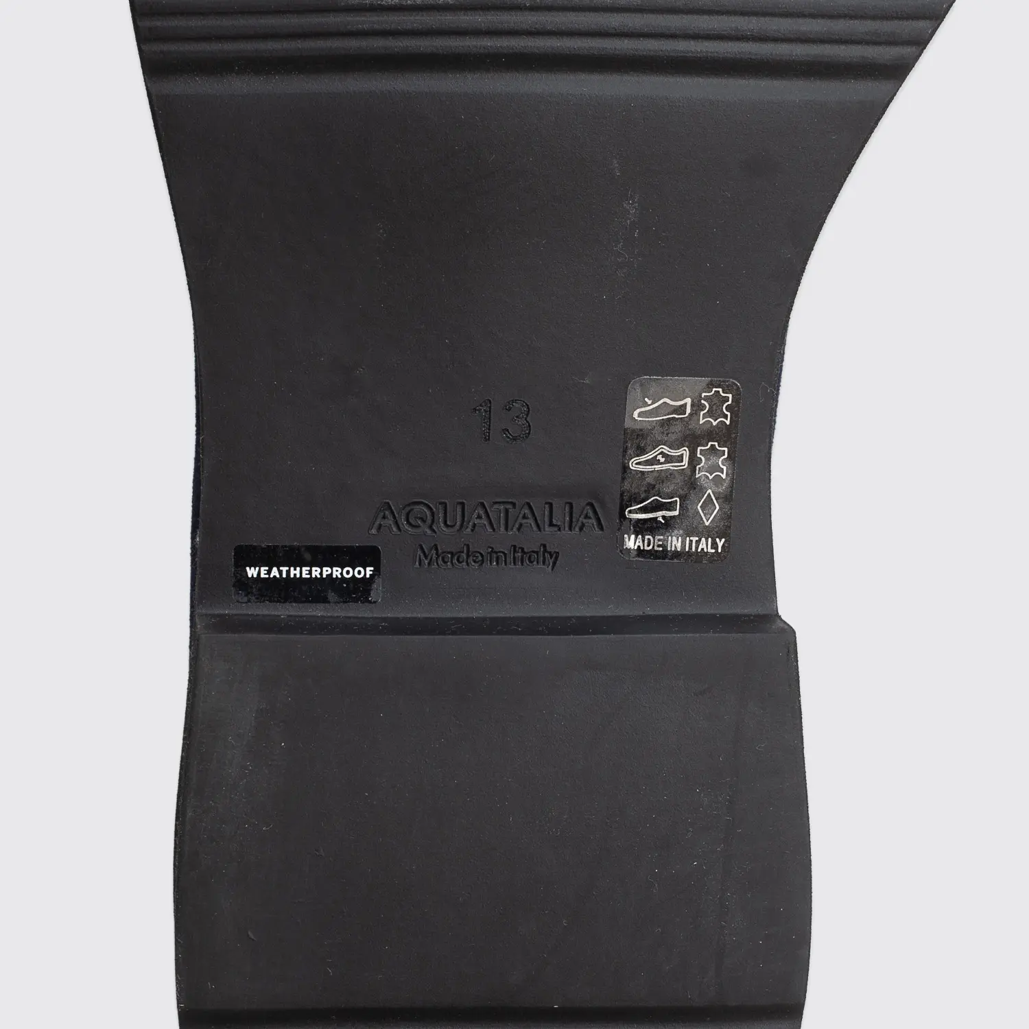 cfda435c-9133-5173-bcb4-3fd628fc7379.jpg.webp Aquatalia Shoes Size 13 Men Navy Blue Suede Weatherproof Loafer Made in Italy - Image 1