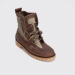 Easymoc Boots Size 11 Brown Adirondack Leather Limited Edition Rangeley Hunt - Image 2