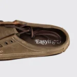 Easymoc Shoes Size 12 Rambler 3-Eye Moc Brown Rawhide Leather Limited Edition