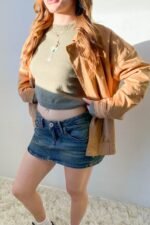 Suede Collared Jacket - Image 4