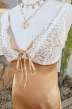 Lace Detail Mini Dress - Image 8
