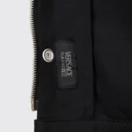 Versace Classic V2 Jacket Size XL Men Solid Black Virgin Wool Blend Stretch - Image 5