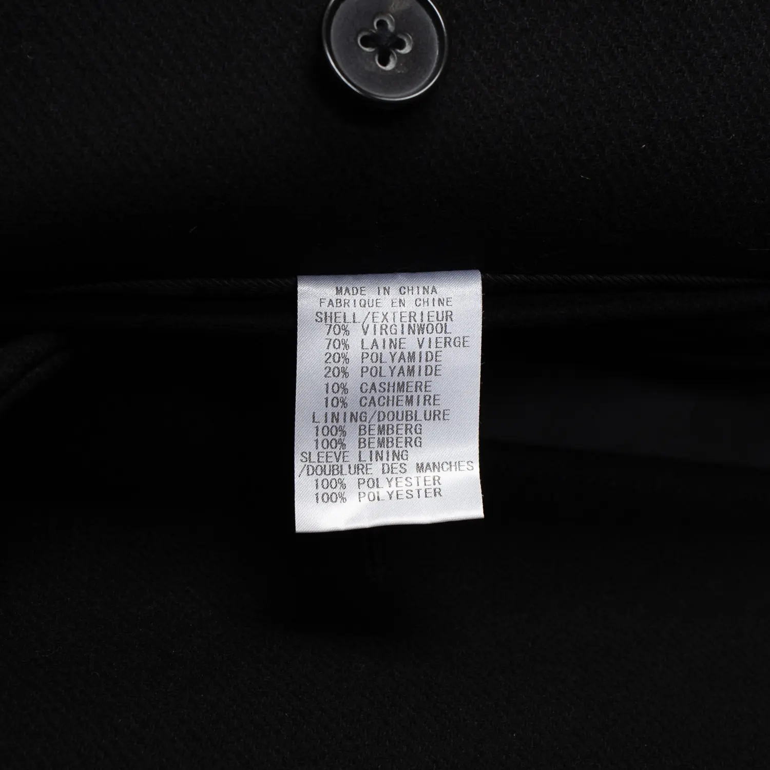 e28942fd-48da-5e53-a2ea-58eb16cc2cd7.jpg.webp Theory Coat Size L Men Dark Navy Wool Cashmere Blend Frank Apollo Peacoat - Image 1