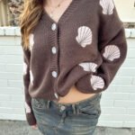Shell Knit Cardigan