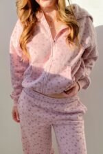 Floral Zip Up Hoodie - Image 3